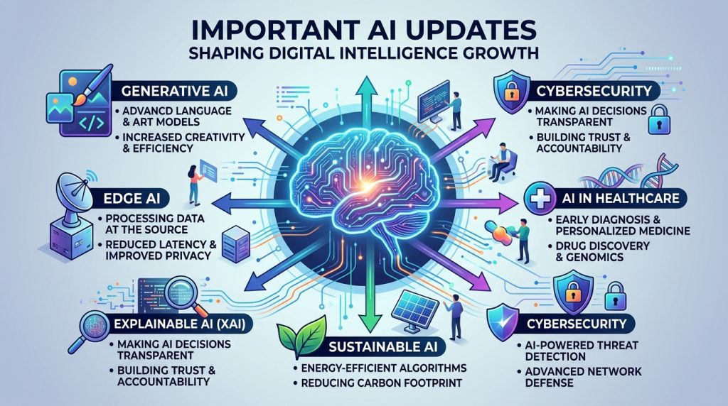 Important AI Updates Shaping Digital Intelligence Growth