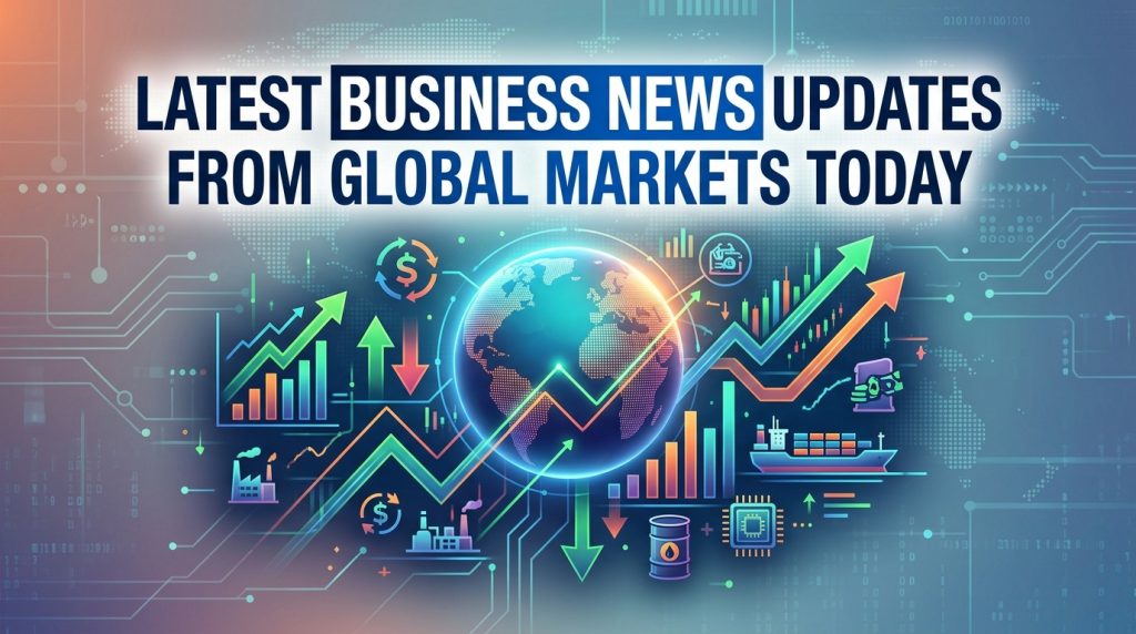 Latest Business News Updates From Global Markets Today