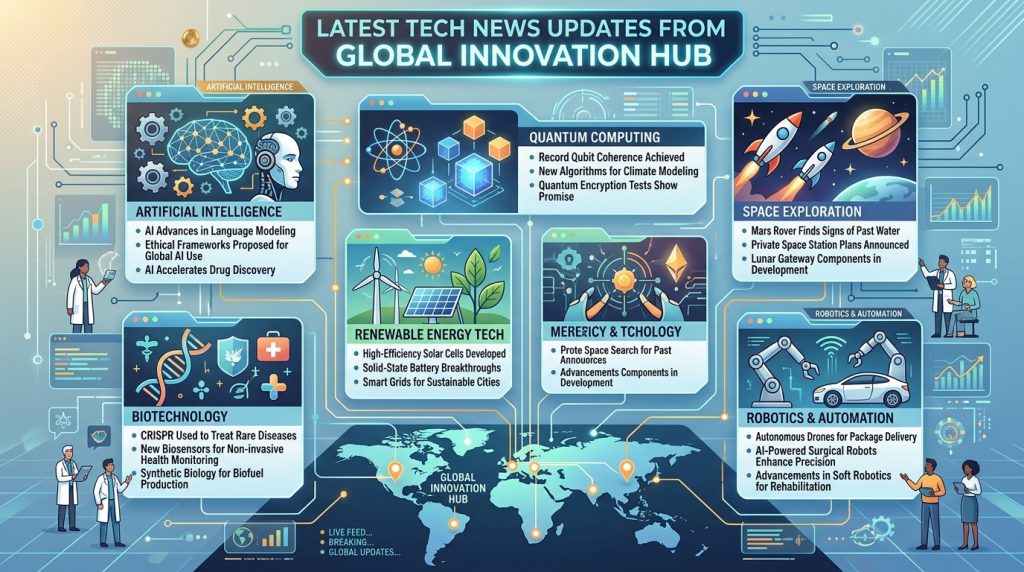 Latest Tech News Updates From Global Innovation Hub