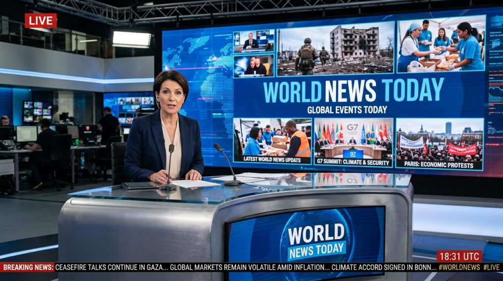 Latest World News Updates From Global Events Today